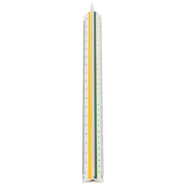 Triangular Scale Ruler (1:100, 1:200, 1:250, 1:300, 1:400, 1:500)